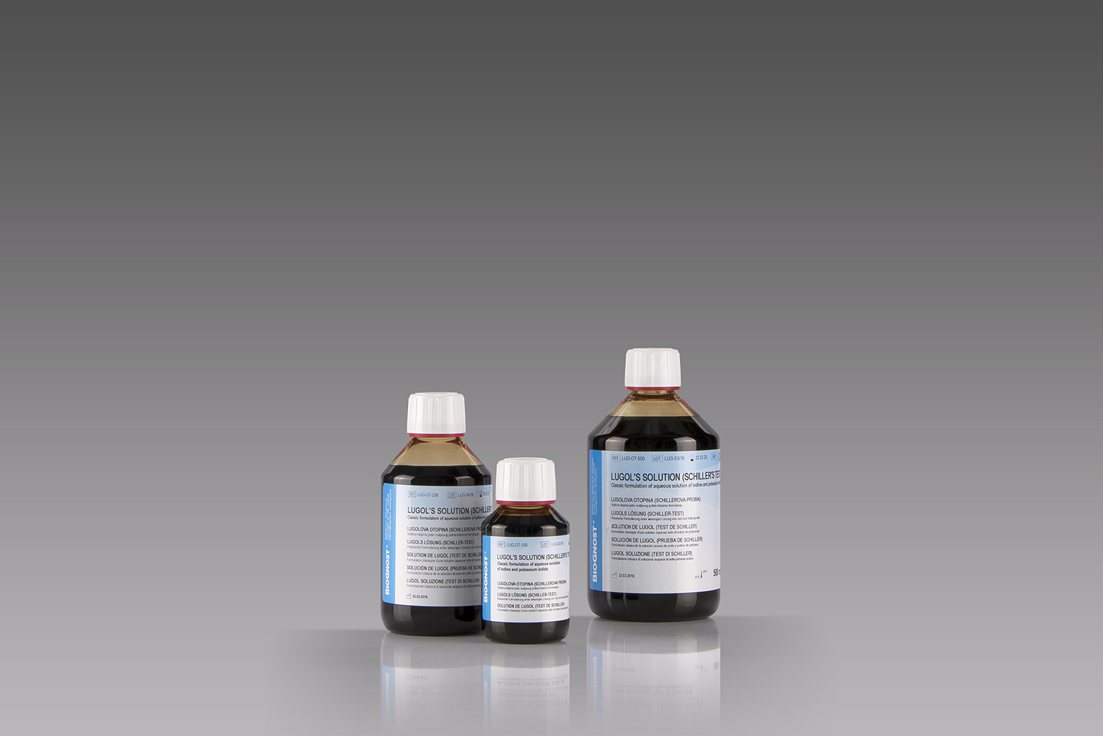 Lugol’s solution (Schiller’s test) Lugol’s solution (Schiller’s test)