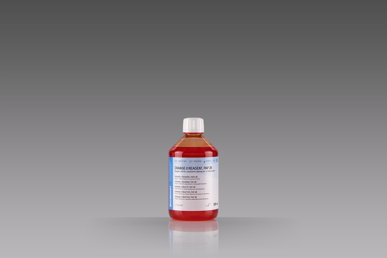 Orange II reagent, Pap 2B - 500 mL Orange II reagent, Pap 2B - 500 mL