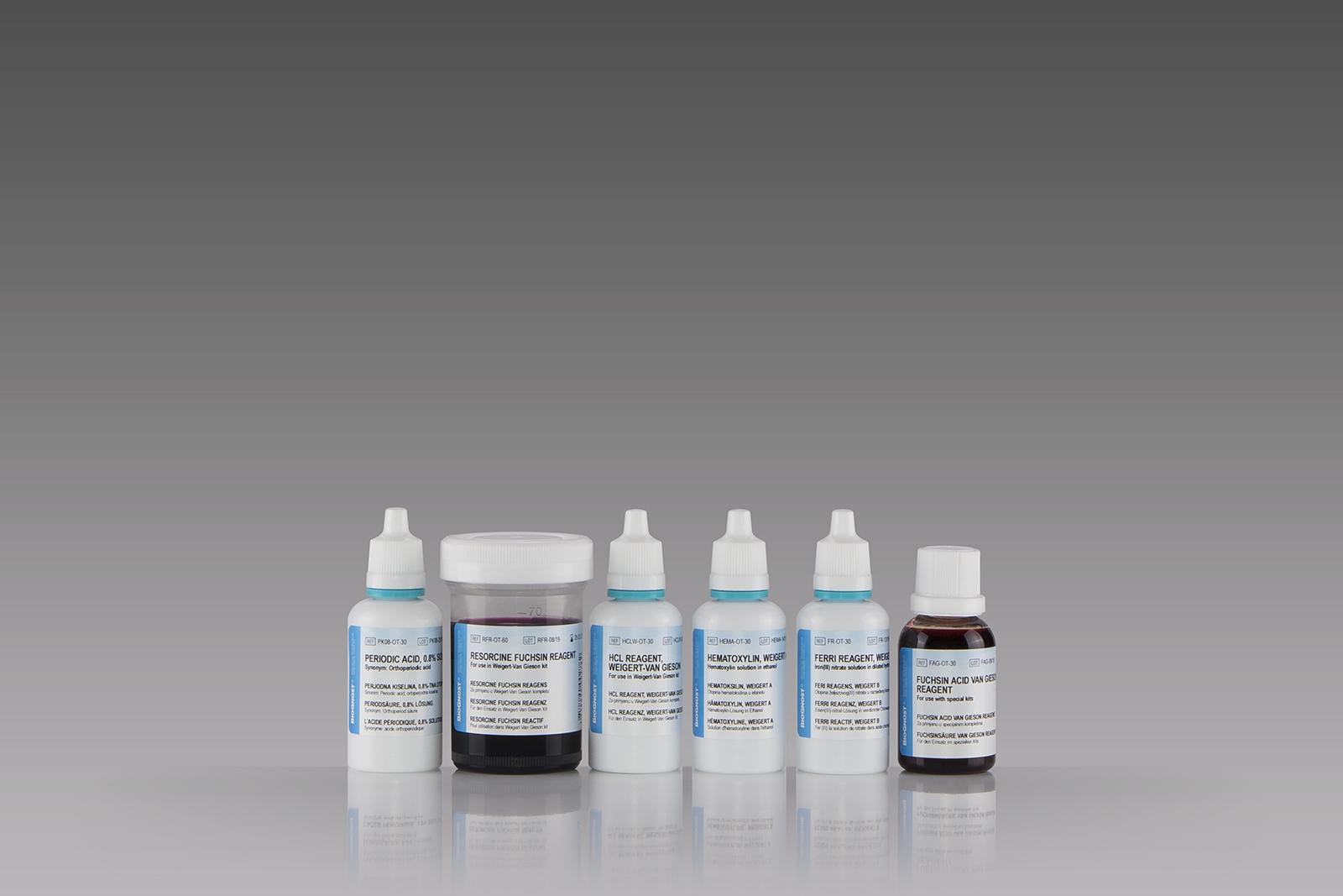 Weigert-Van Gieson kit - for 100 tests Weigert-Van Gieson kit - for 100 tests