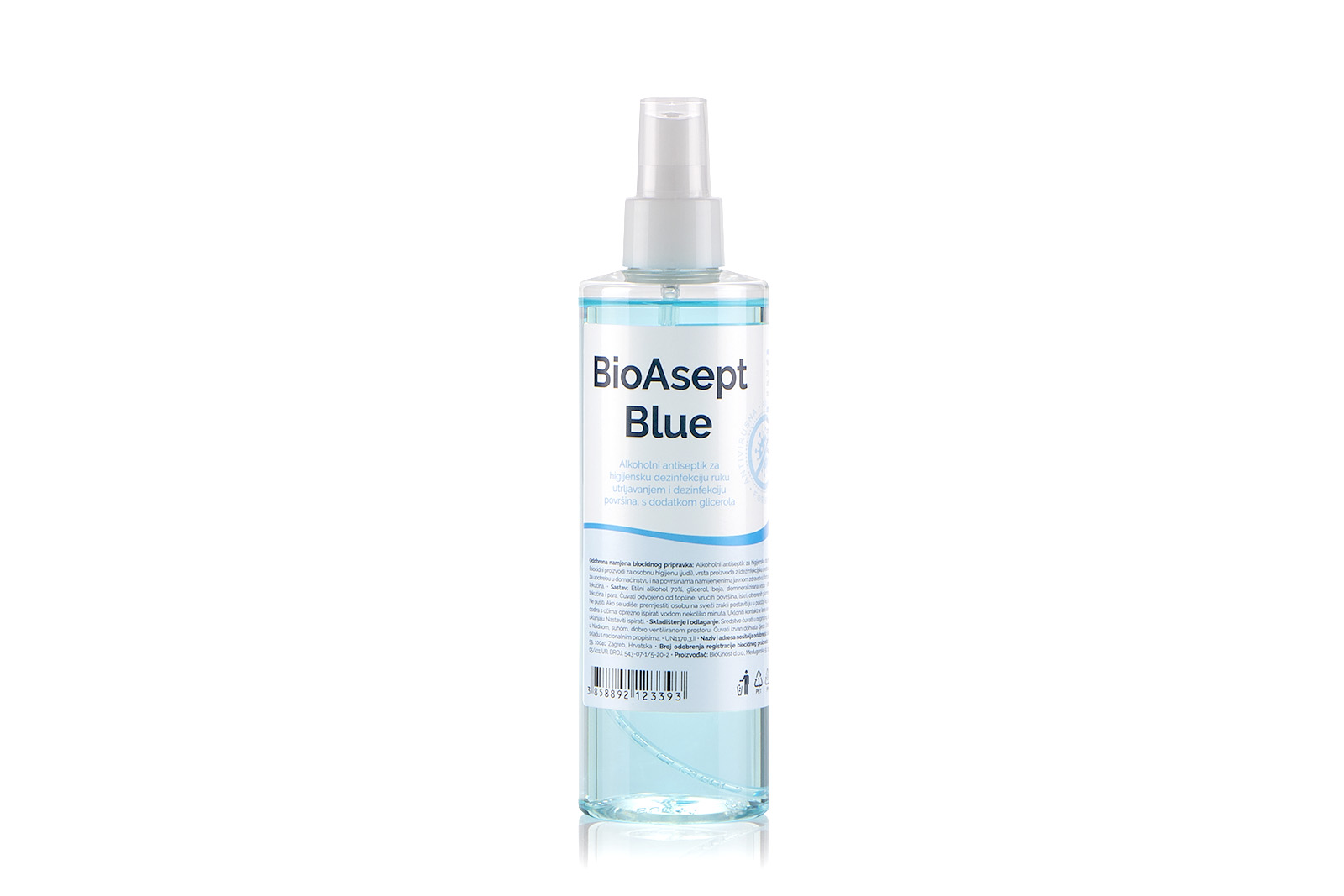 BioAsept Blue - 250 mL BioAsept Blue - 250 mL