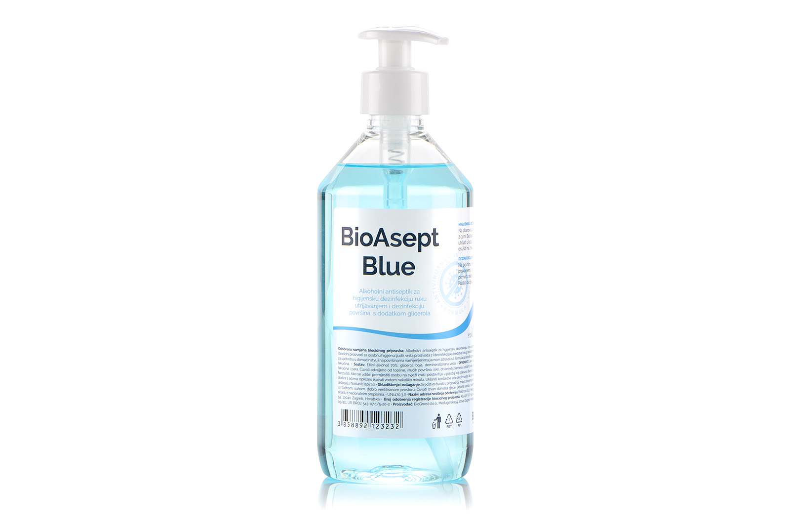 BioAsept Blue - 500 mL BioAsept Blue - 500 mL